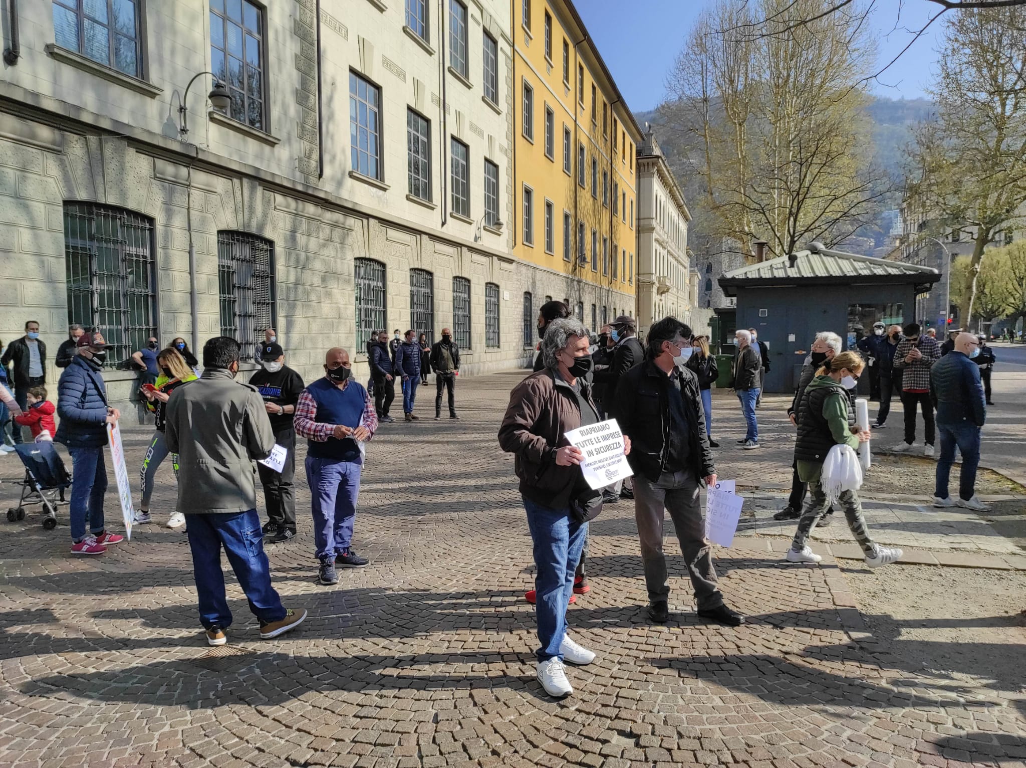 confesercenti manifestazione