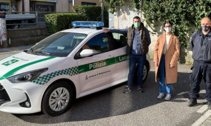 Polizia locale, nuova auto in servizio da domani