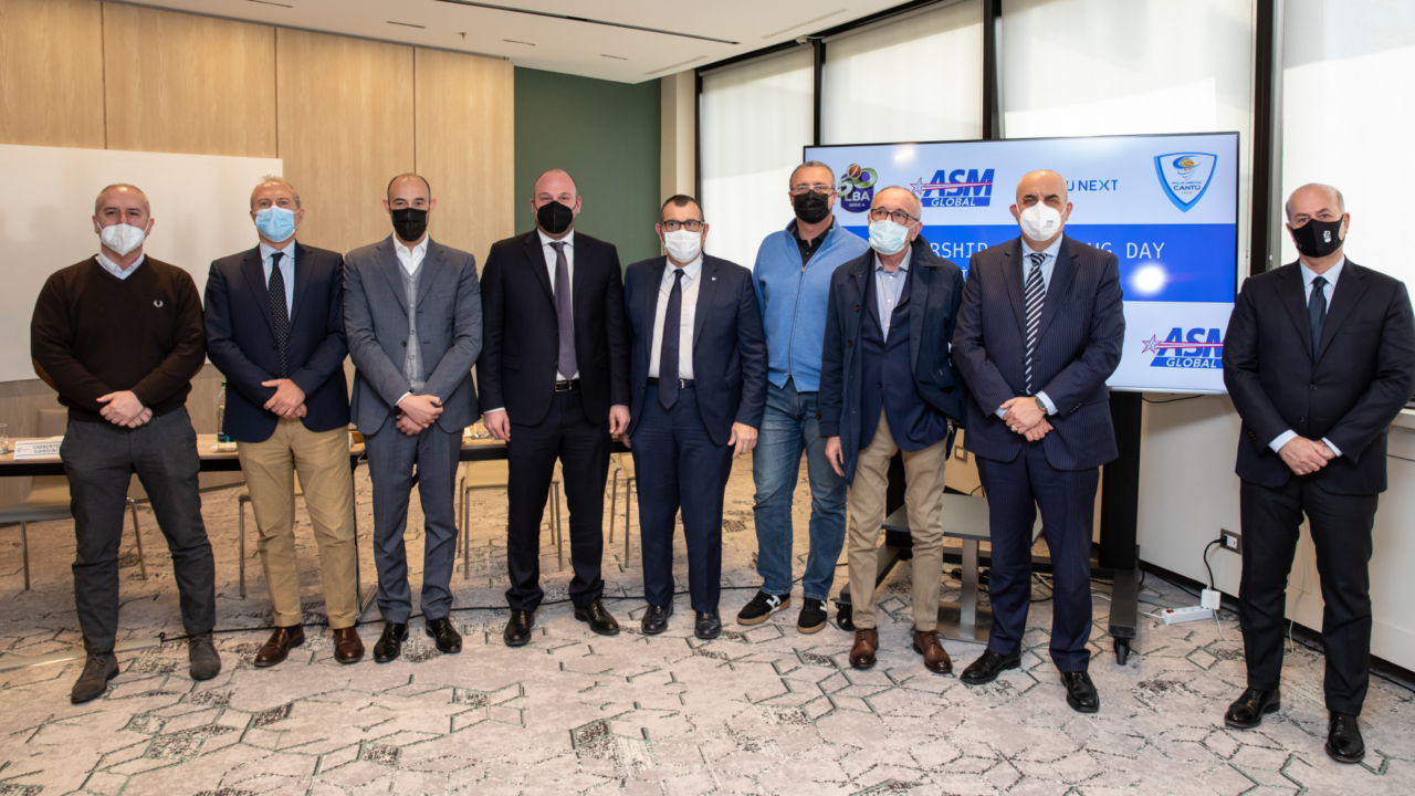 Pallacanestro Cantù sigla una partnership con ASM Global