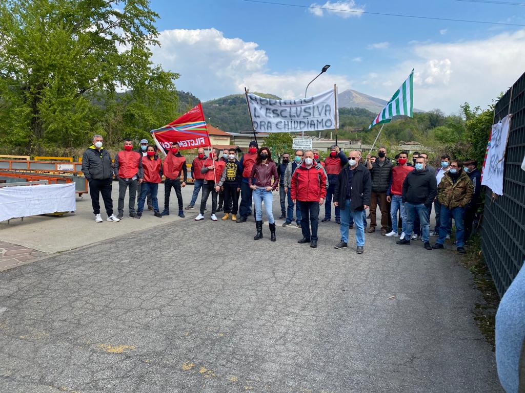 Crisi Mazzergrip oggi lavoratori in sciopero