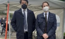 Il deputato Buffagni (M5s) all'hub di Lariofiere: "Ottima organizzazione"