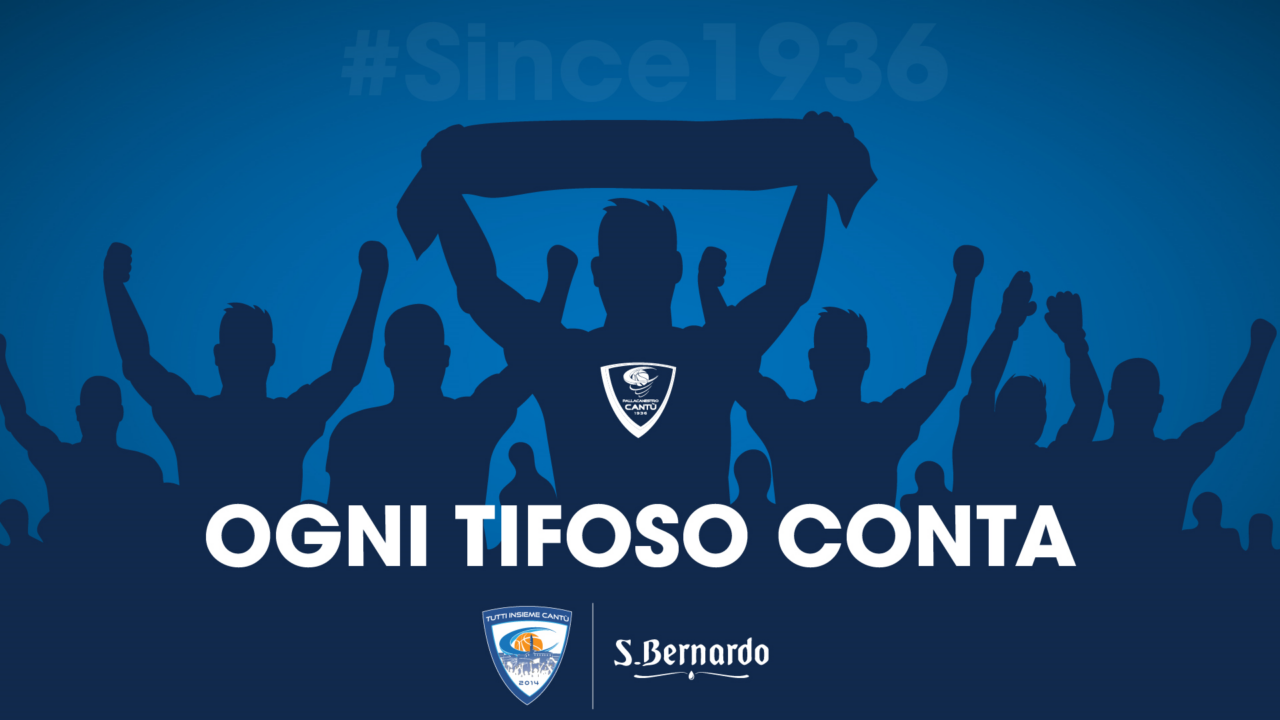Pallacanestro Cantù chiede il sostegno dei tifosi: “Riempiamo idealmente gli spalti del PalaDesio”