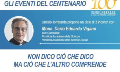 Unitalsi Lombarda oggi gli eventi del centenario Mons Dario Edoardo Viganò