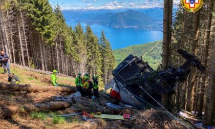 Precipita una cabina della funivia Stresa-Mottarone: bilancio definitivo 14 vittime e un ferito grave