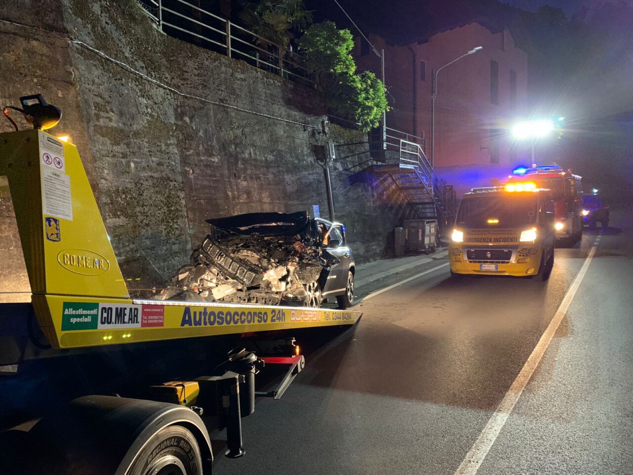 Schianto a Menaggio tra un’auto e un bus