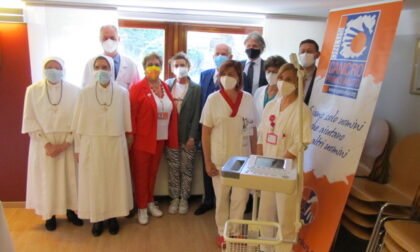 Cancro Primo Aiuto dona un elettrocardiografo all’ospedale Valduce