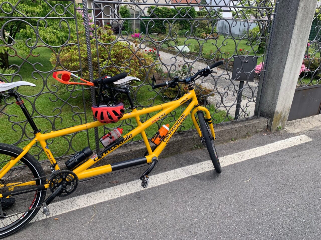 Malore sul tandem, ciclista trasportato in ospedale