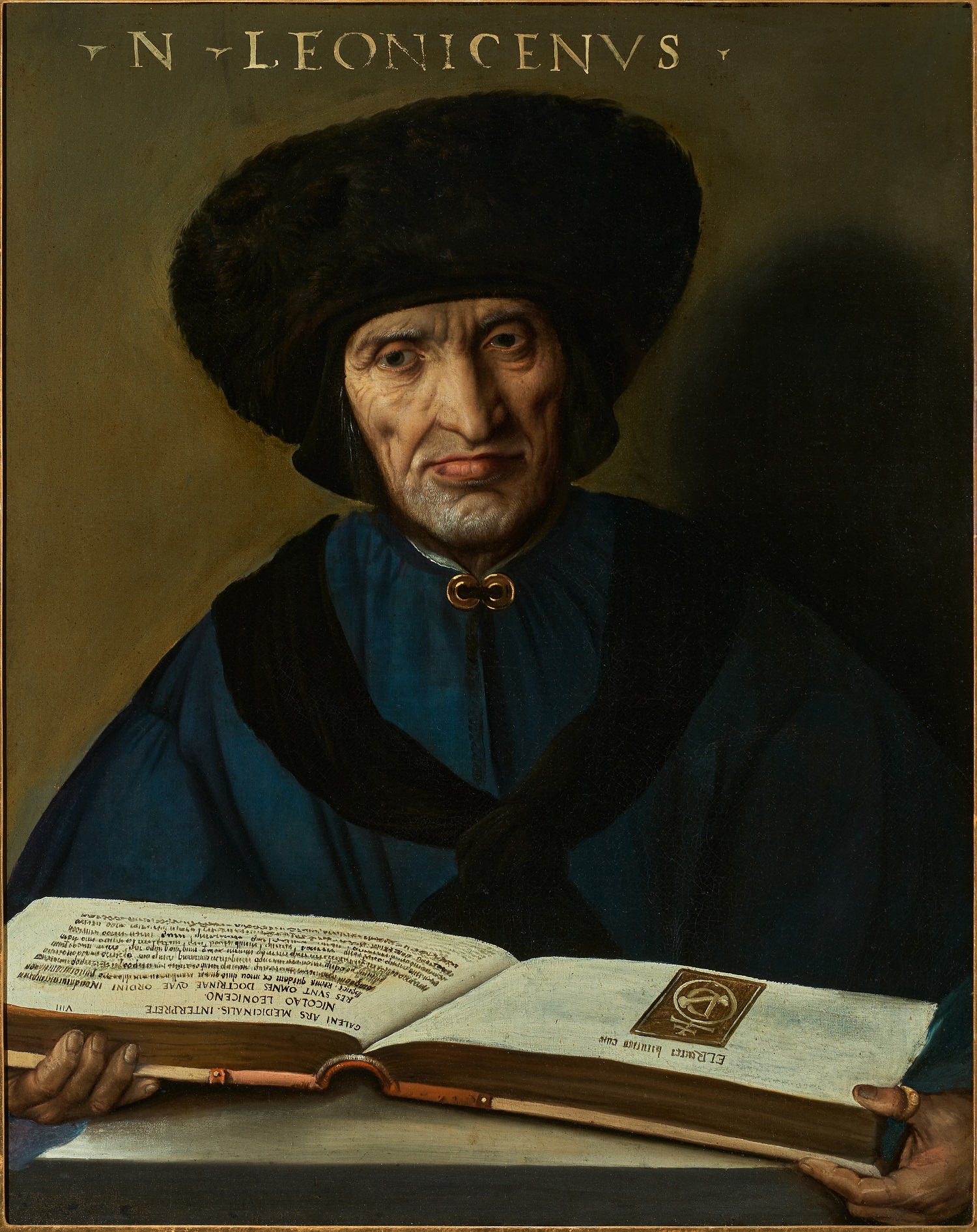 P595 Dosso Dossi - Ritratto di Niccolò Leoniceno - Pinacoteca Civica di Como