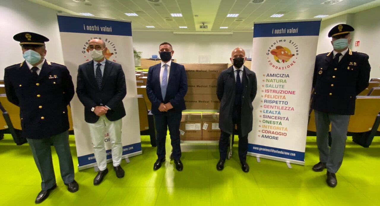 Fondazione Geronimo Stilton dona tre ventilatori polmonari alla Terapia intensiva del Sant’Anna