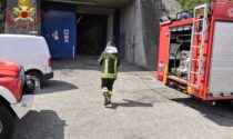 In fiamme un quadro elettrico all'impianto di potabilizzazione comasco di Acsm Agam