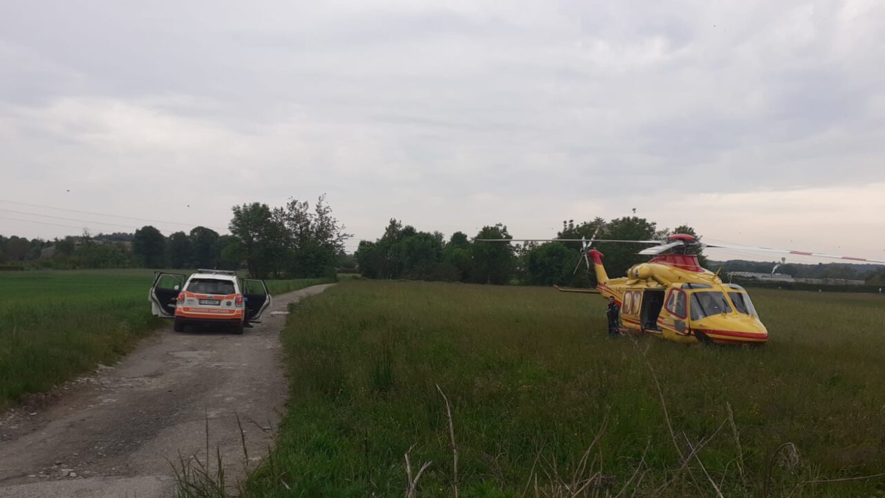 Grave infortunio sul lavoro ad Albavilla, ferito un 37enne