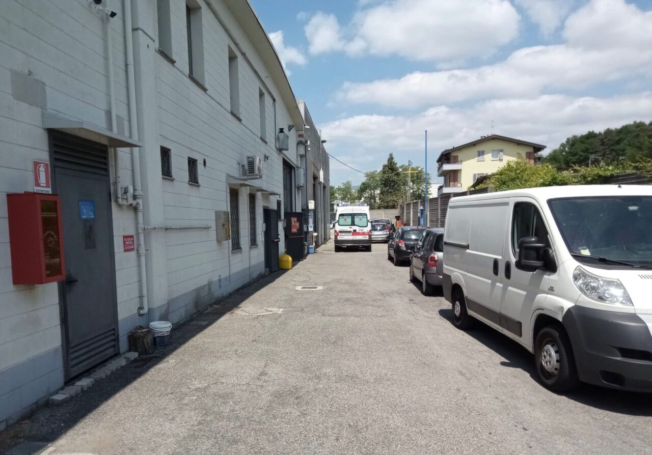 Caduta a Cantù soccorso un anziano