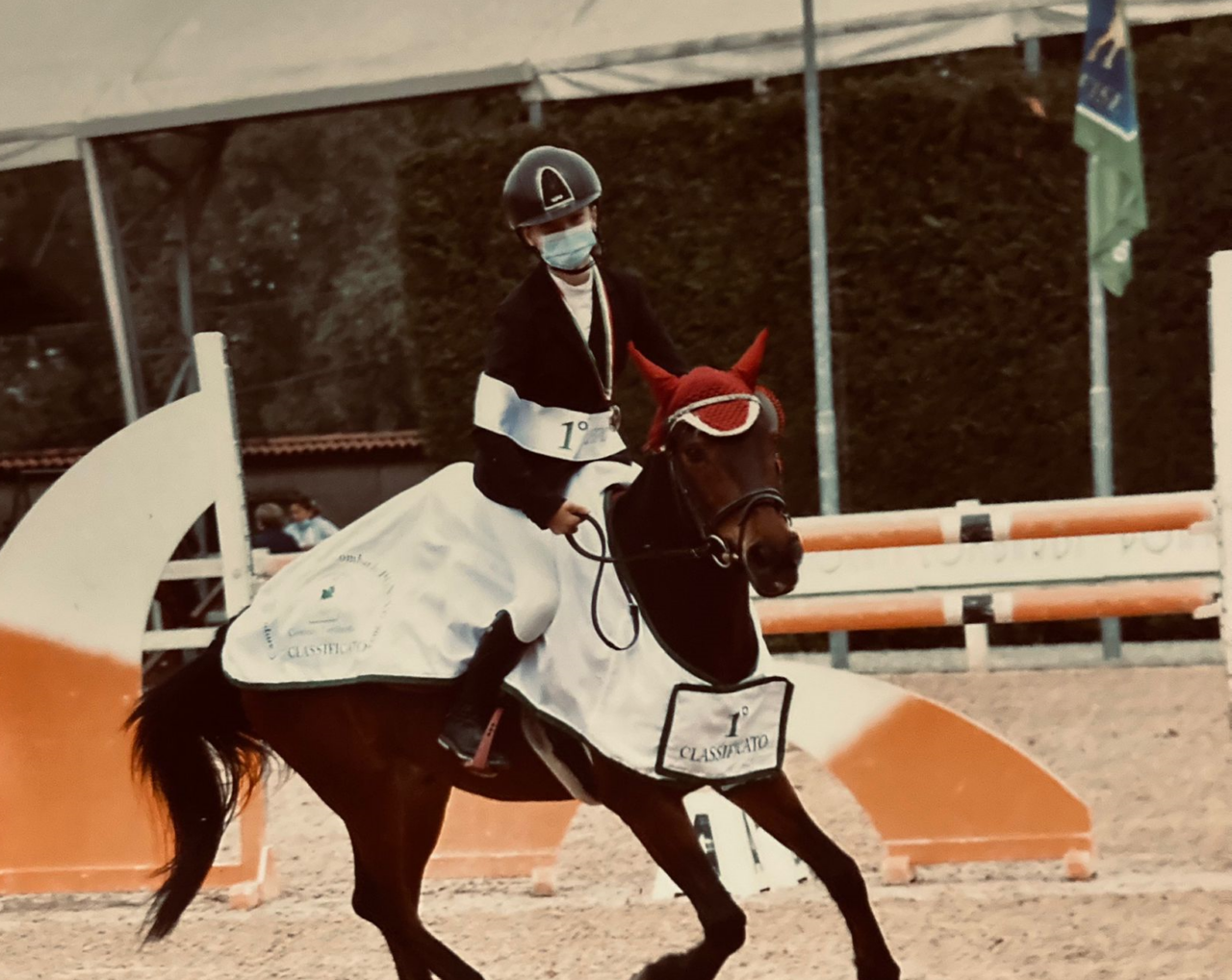 Camilla giovane stella dell’equitazione