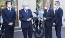 L’Aquila vola sul Quirinale: presentate al Presidente Mattarella le nuove Moto Guzzi V85TT