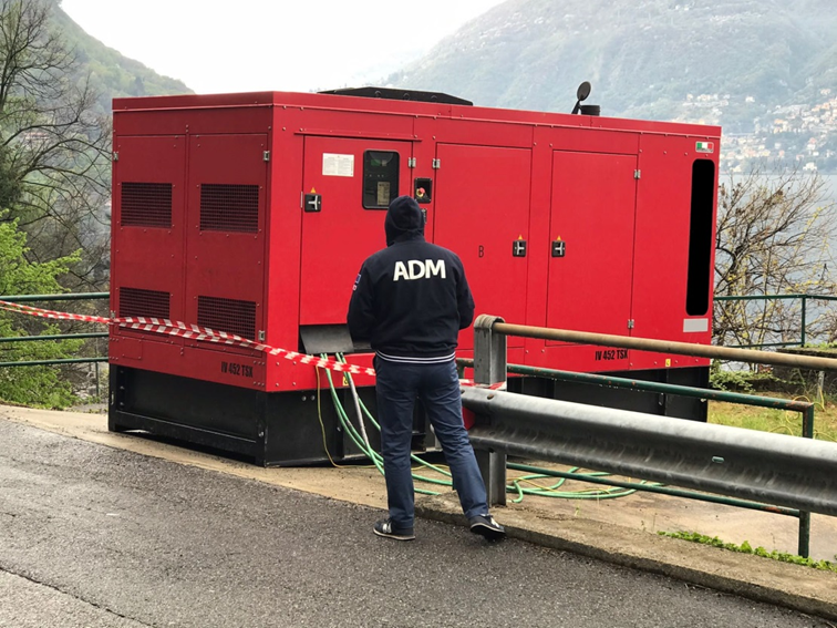 Dieci gruppi elettrogeni non dichiarati: sanzioni salate per due aziende dell’energia elettrica