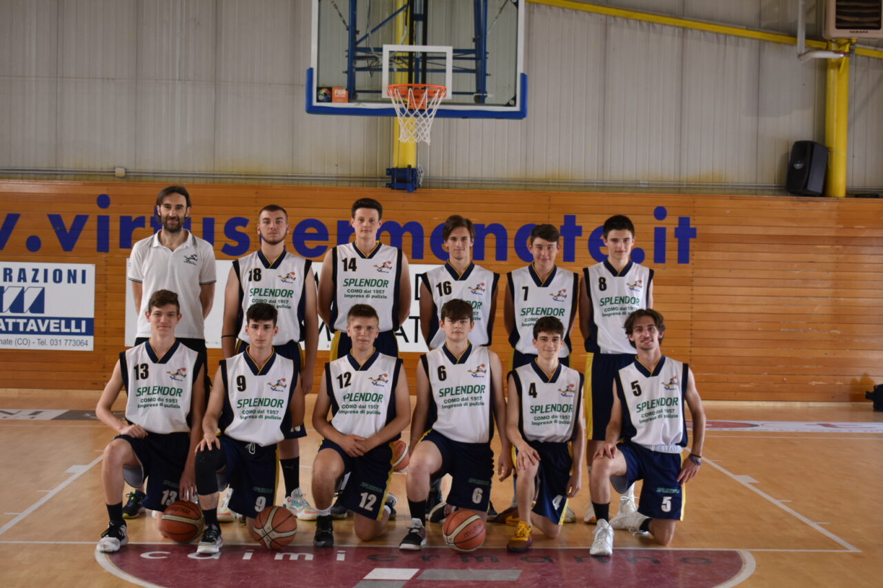 Basket giovanile a Cermenate la Virtus vince il Torneo Splendor under18