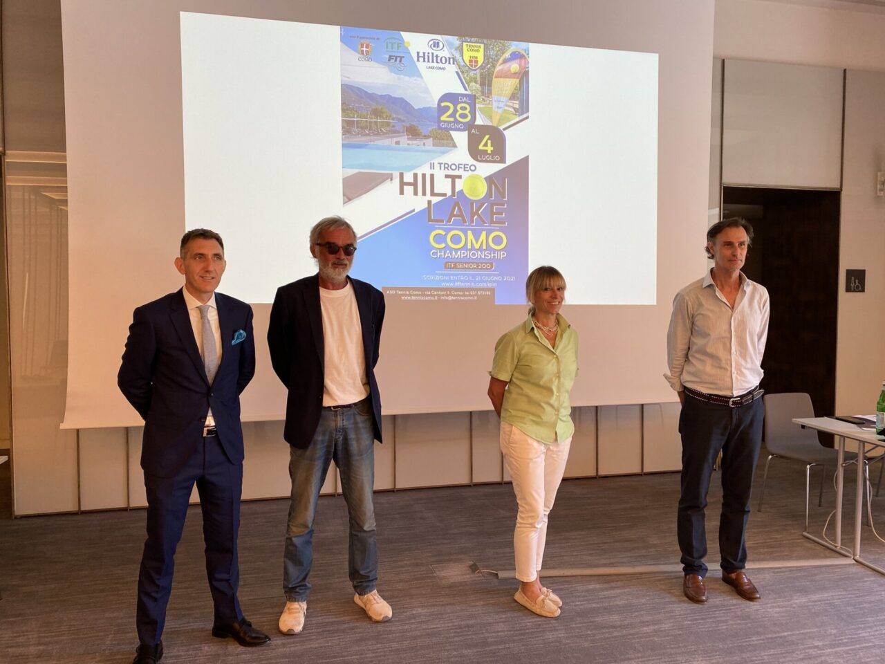 Tennis Como, tolto il velo al 2° Hilton Lake Como al via dal 28 giugno