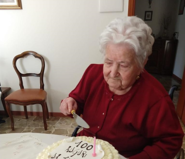 Compleanno numero 100 per nonna Marcella