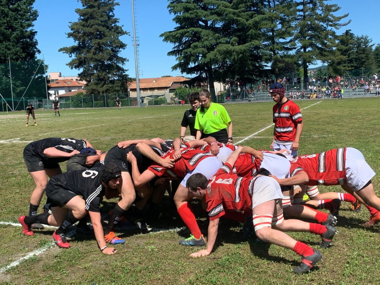 Rugby Como dopo oltre un anno sono tornati a giocare i cinghialini lariani