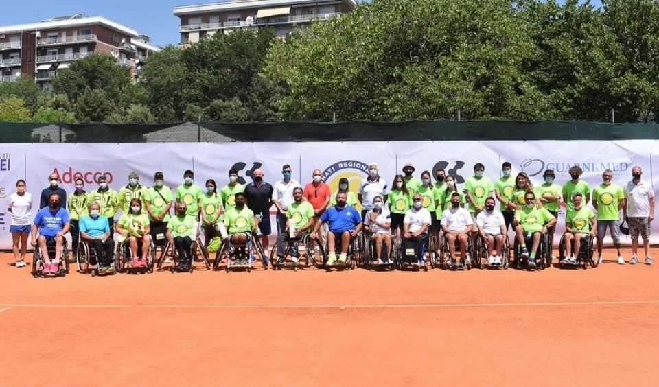 Tennis in carrozzina OSHa ASP di Como a un passo dalla finale lombarda di wheelchair