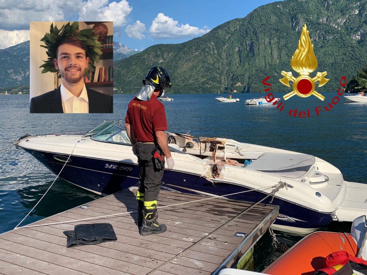 E’ Luca Fusi di Guanzate il 22enne deceduto nell’incidente nautico: questa sera il rosario