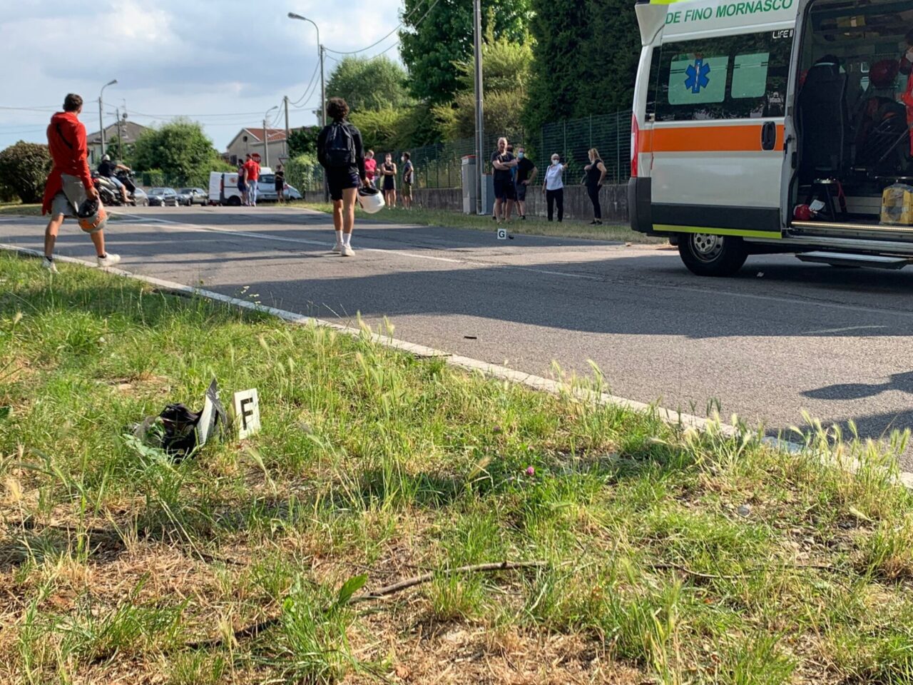 Tragico incidente a Guanzate: muore motociclista di 44 anni