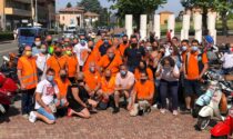 Circa 300 mezzi colorano la città per il raduno del Vespa Club Olgiate Comasco