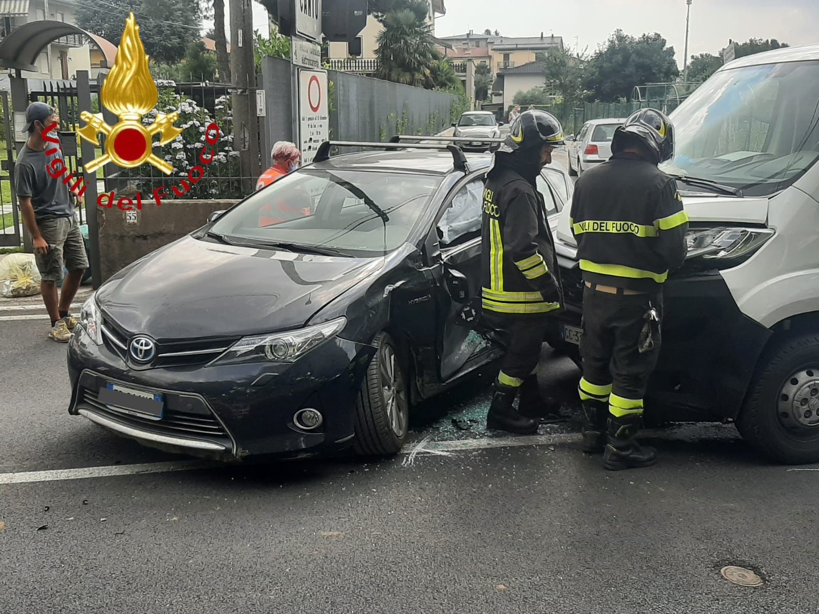 Incidente a Cantù, un ferito trasportato all'ospedale Prima Como