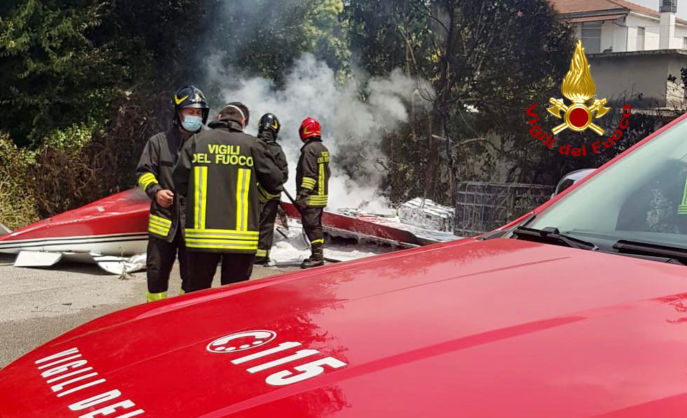 Tragedia ultraleggero Padova, video e foto dell’incidente in cui ha perso la vita l’editore Gavazzi