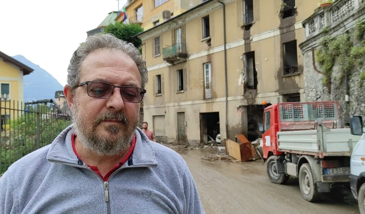 Maltempo nel Comasco: la testimonianza di uno degli sfollati