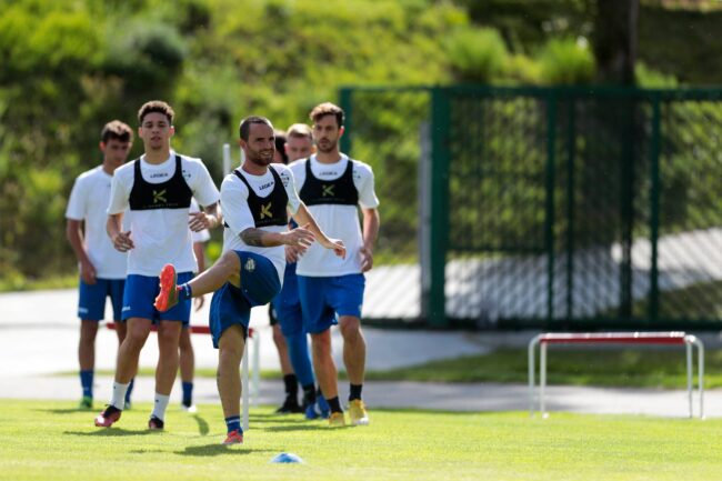 Como calcio raduno a Bormio