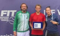 Tennis lariano, Federico Arnaboldi trionfa al torneo ITF di L'Aquila