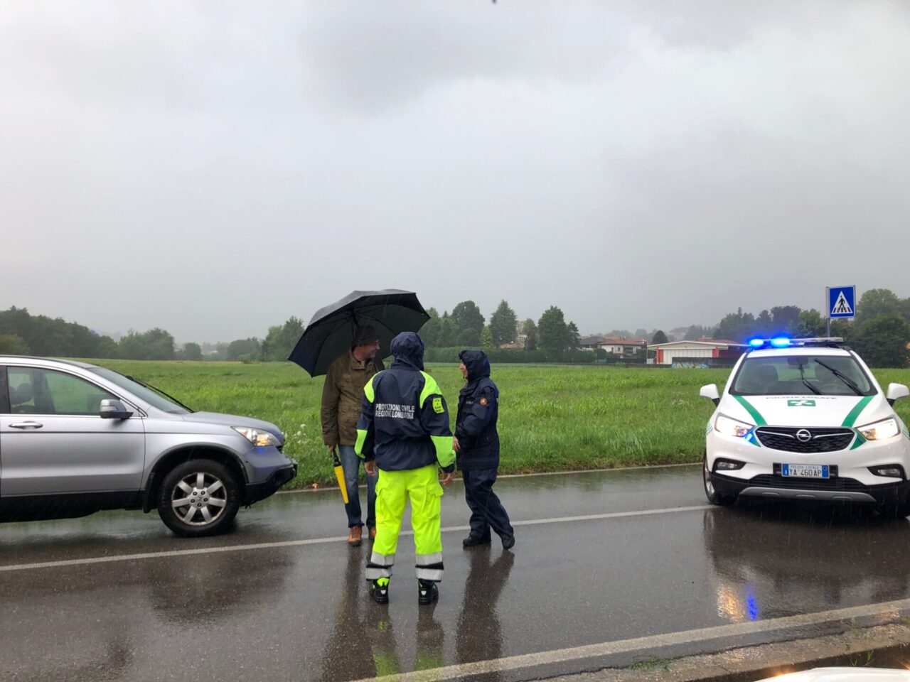 Maltempo, disagi a Olgiate Comasco