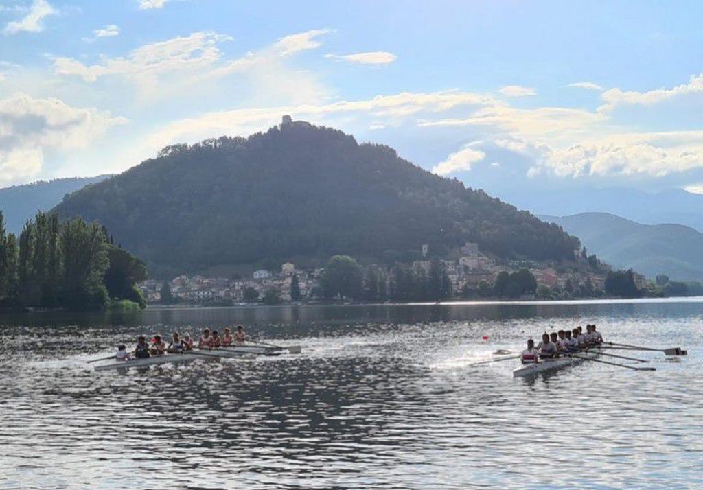 Canottieri Lario il club bianconero ancora una volta sugli scudi a Piediluco