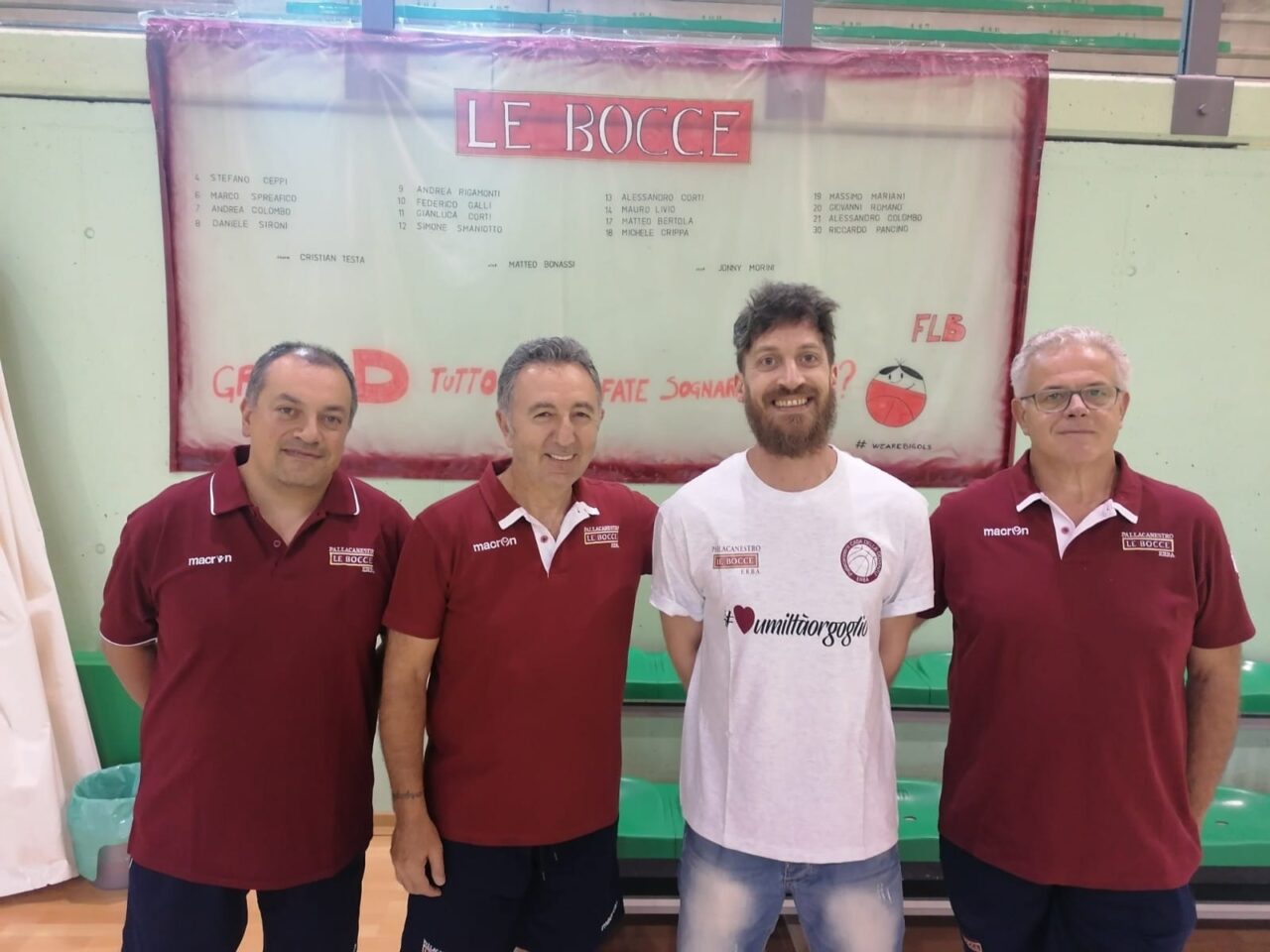 Basket lariano Le Bocce Erba riparte dai tecnici Arturo Fracassa e Mauro Livio
