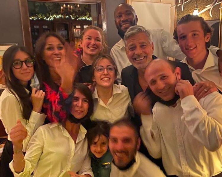 George Clooney torna sul Lario e fa tappa a Cernobbio per la cena
