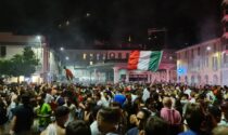 Italia campione d'Europa: Como esplode di gioia