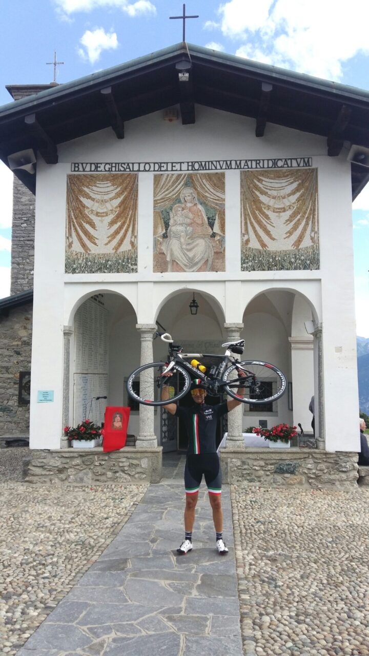 Il ciclista canturino Cortese ha vinto il Brevetto d’Oro del Ghisallo