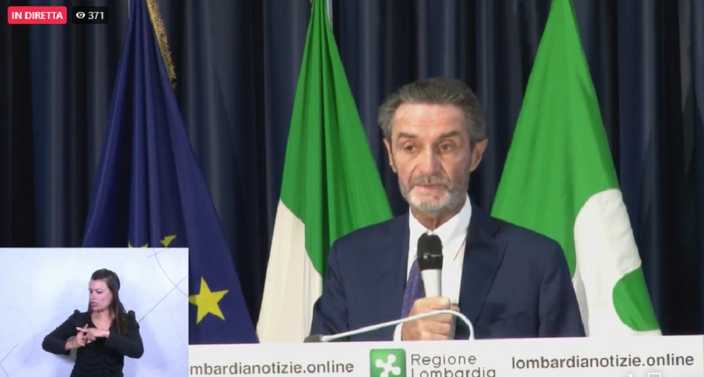 Campagna vaccinale Lombardia, Fontana: “Siamo al 5° posto a livello mondiale”
