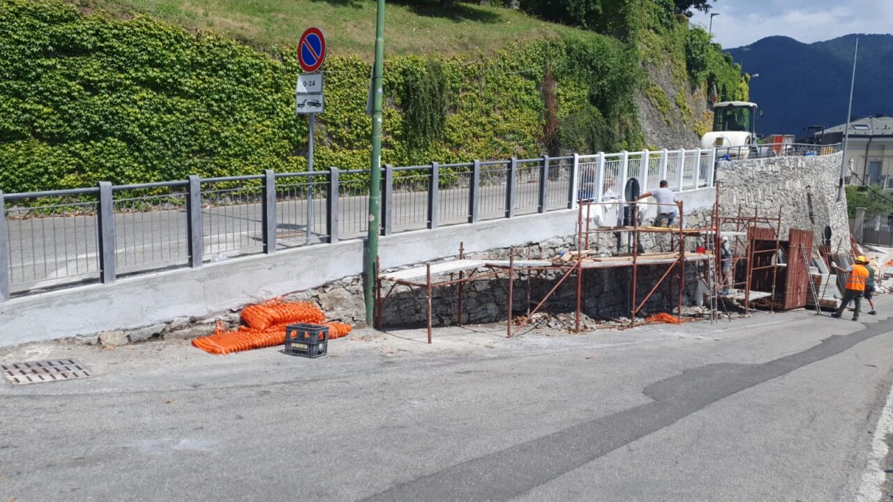 Lavori di asfaltatura a Rovenna: ecco come cambia la viabilità