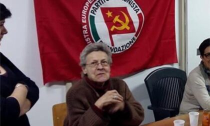 Addio a Lidia Cevenini. Dal Prc: "Sentiremo la tua mancanza cara compagna"