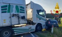 Incidente stradale a Cermenate, coinvolto un autoarticolato