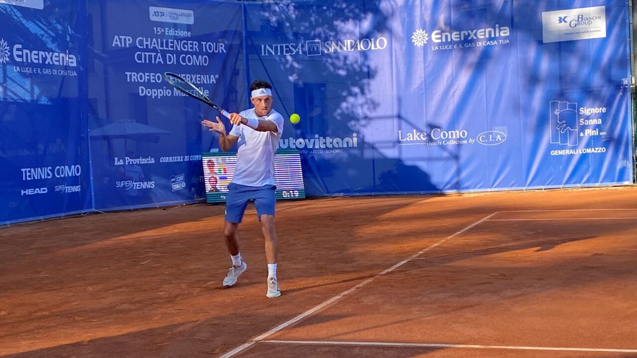 Tennis lariano, esordio vincente di Andrea Arnaboldi al 15° “Città di Como”