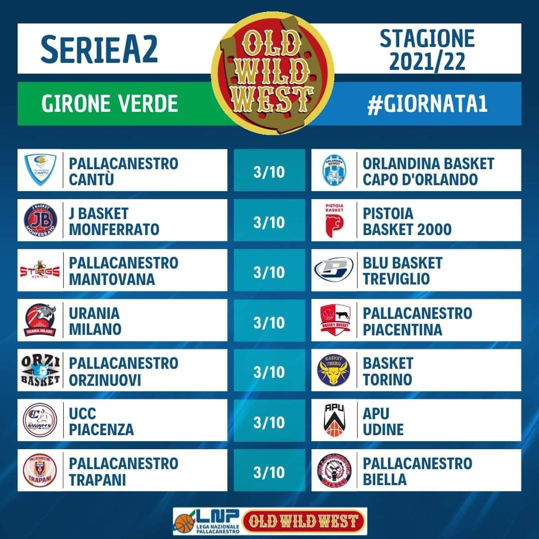 Pallacanestro Cantù: esordio contro Capo d’Orlando