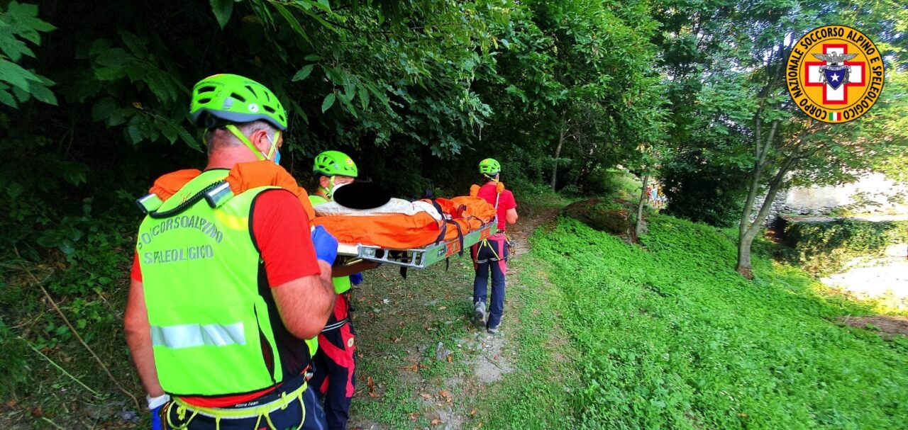 Malore a Gravedona, interviene il soccorso Alpino