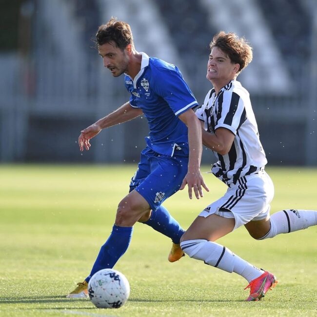 Como calcio amichevole con Juve u23