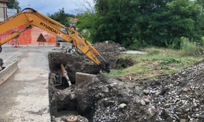 Via Milano riaprirà nel tratto del cantiere con viabilità regolata da senso unico in entrata