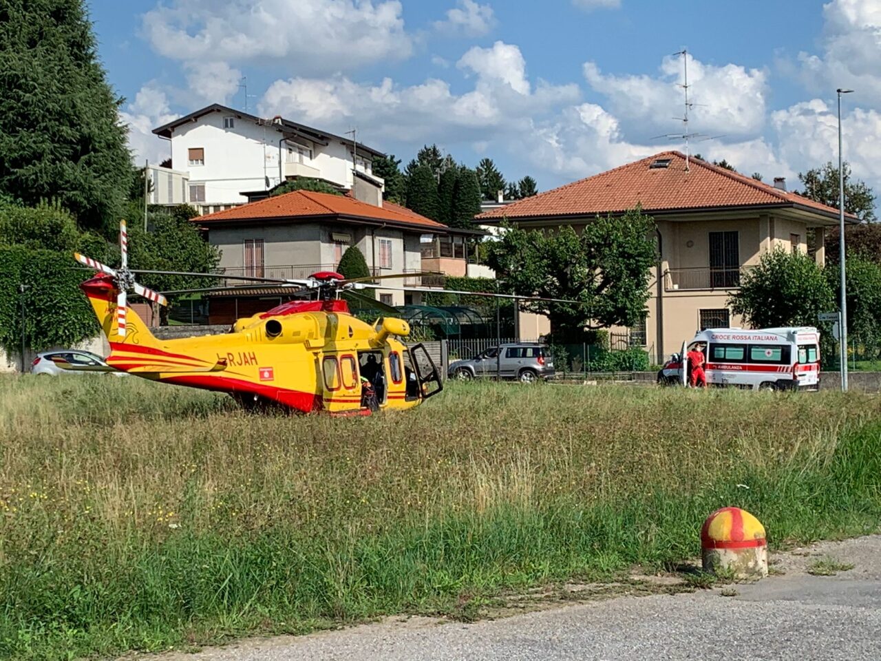 Incidente a Cantù, grave una donna
