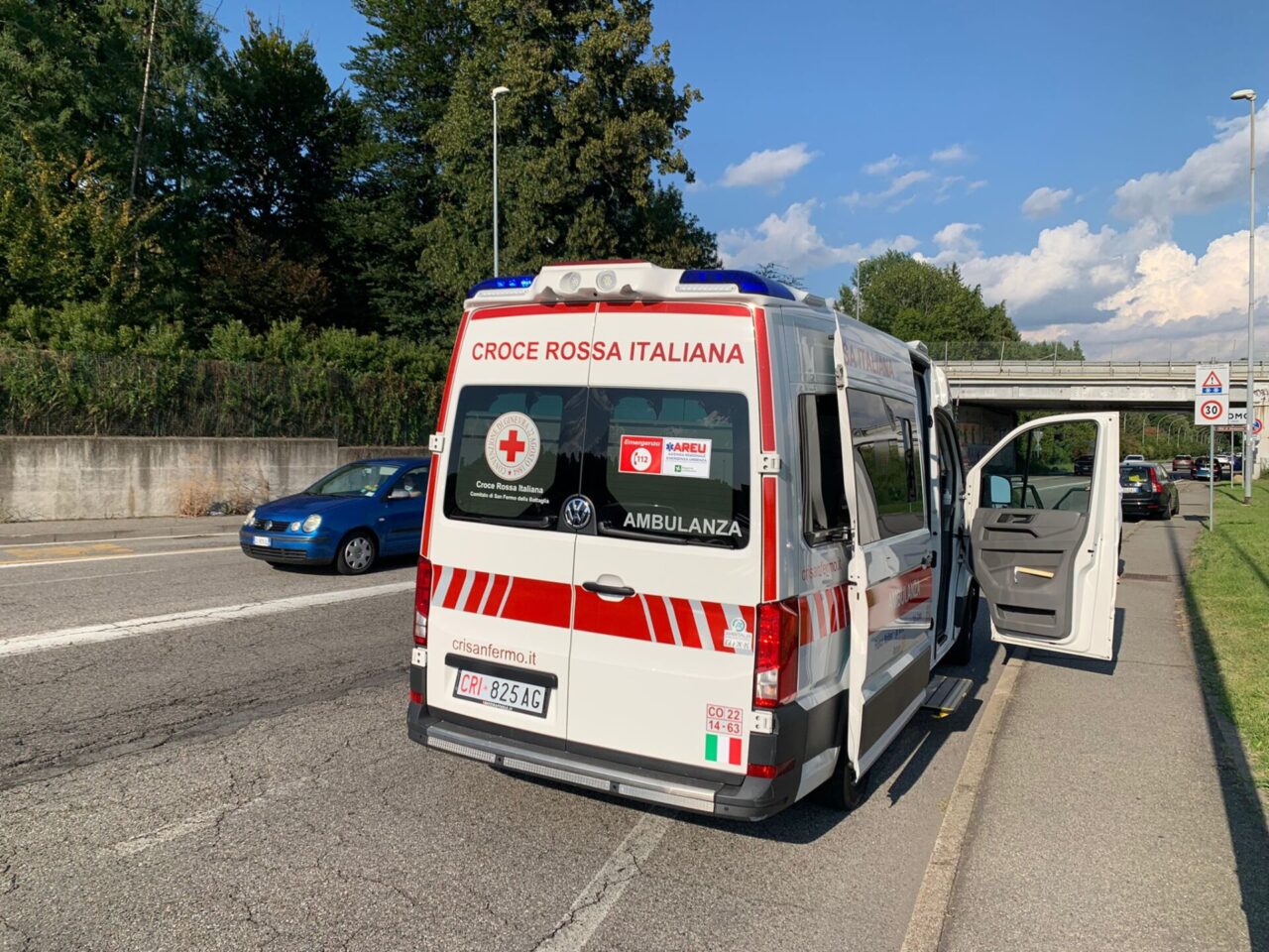 Investimento a Montano Lucino: giovane in ospedale