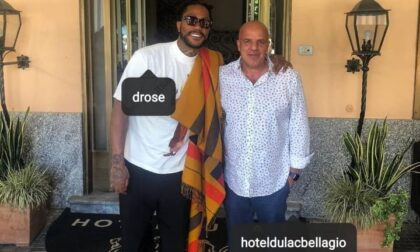 Star Nba sul lago di Como